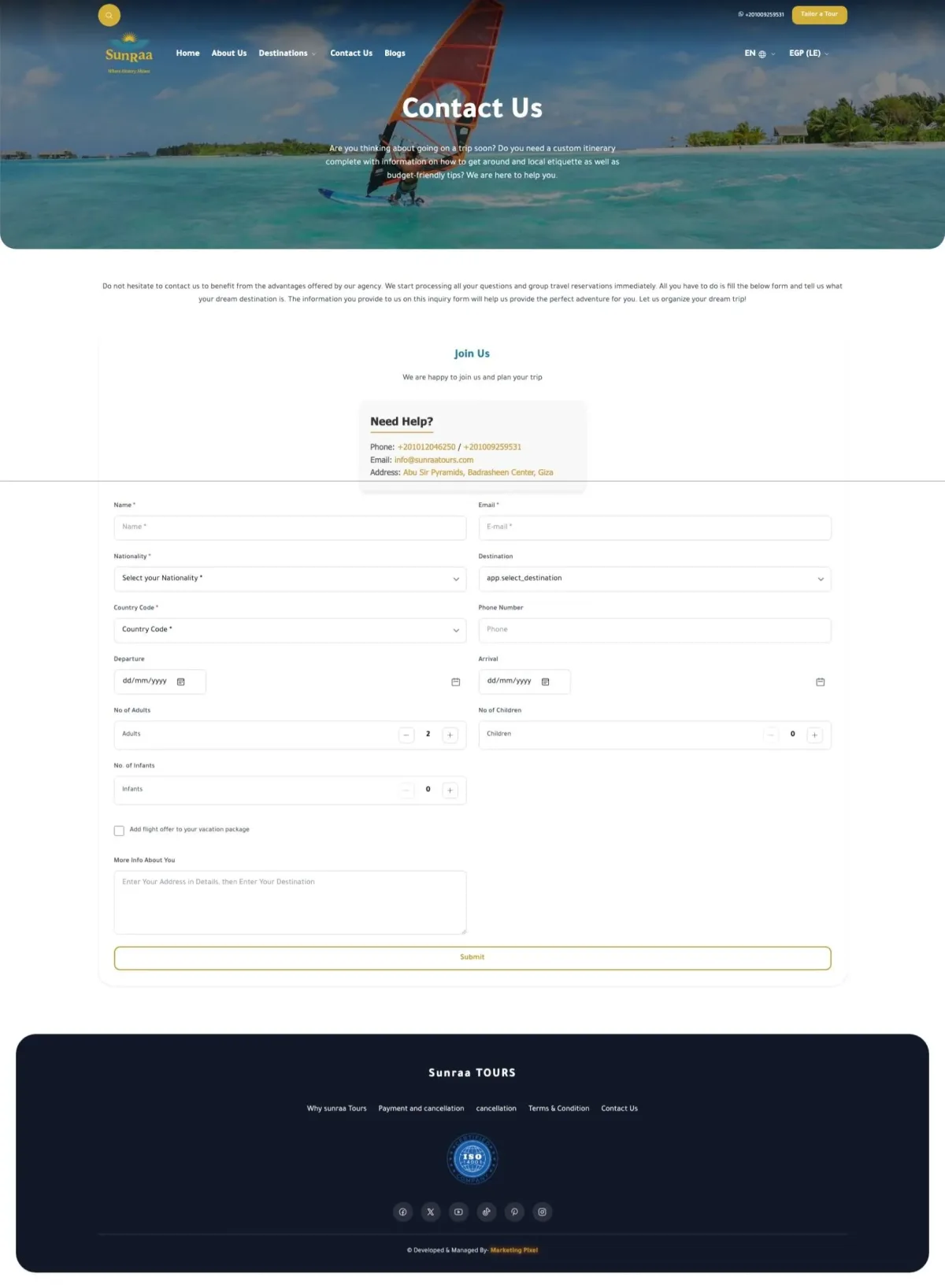 Sunraa Tours